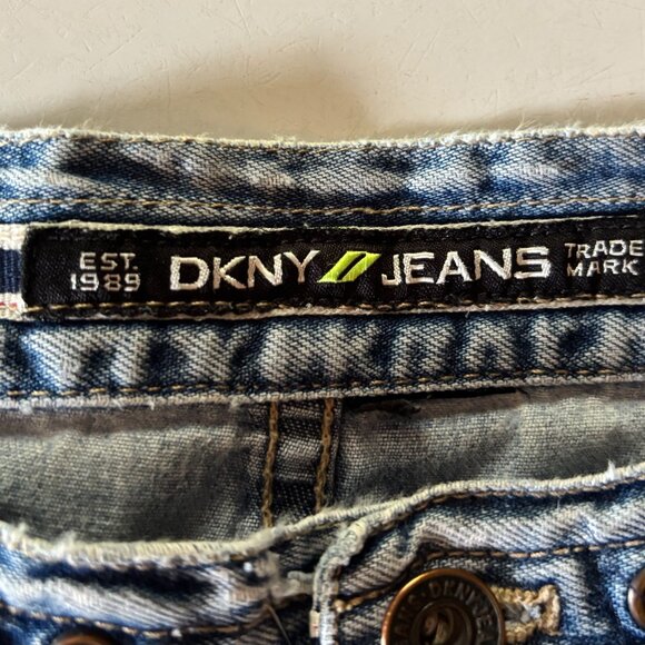 Donna Karan Paint Pants with Vintage 60s Bell Bottom - Upcycled DKNY - Picture 8 of 10